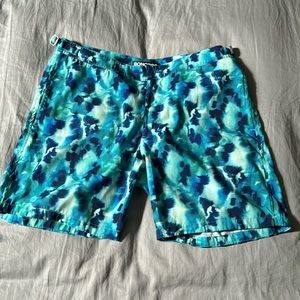 Bonobos tie dye swim trunks
